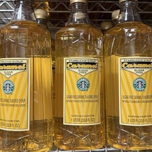 Starbucks Sugar Free Caramel Syrup